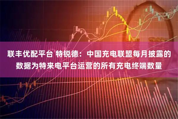 联丰优配平台 特锐德：中国充电联盟每月披露的数据为特来电平台运营的所有充电终端数量
